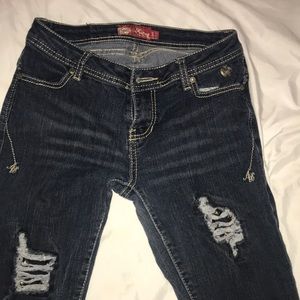 Vintage low rise apple bottom jeans